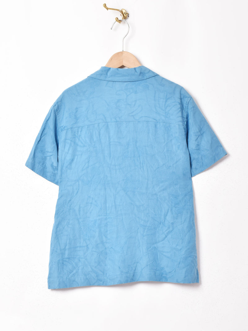 織柄 総柄 ハワイアンシャツ