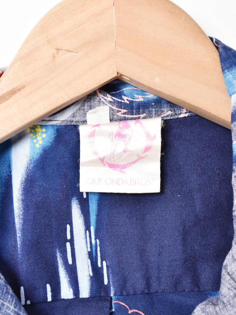 裏返しデザイン ハワイアンシャツ