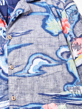 裏返しデザイン ハワイアンシャツ