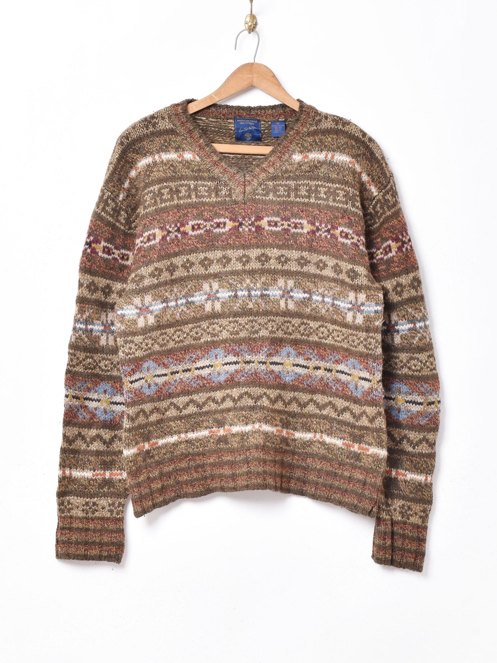 フェアアイル柄セーター – 古着屋Top of the Hillのネット通販サイト