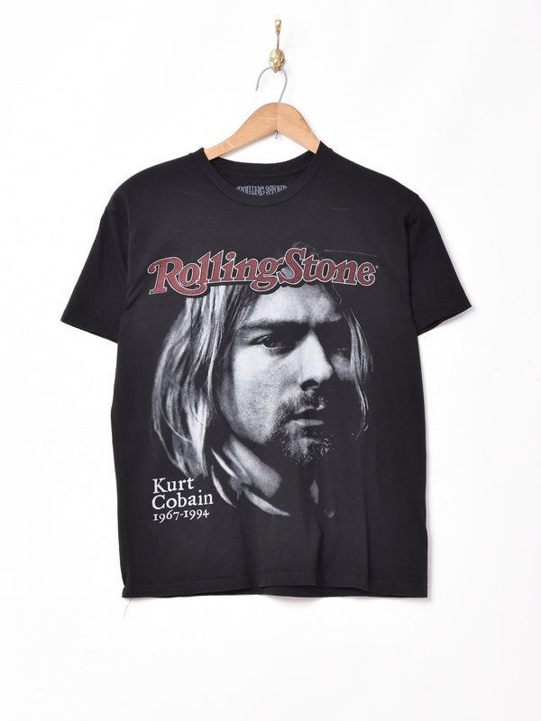 Rolling Stone カートコバーン フォトプリントTシャツ