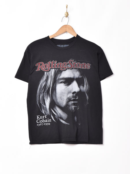 Rolling Stone カートコバーン フォトプリントTシャツ