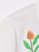70's花プリント 半袖シャツ