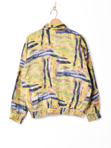 総柄シルクジャケット