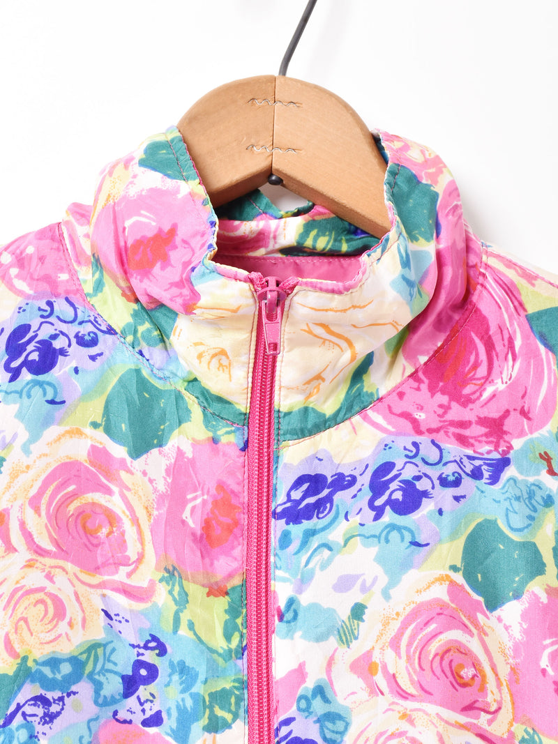 花柄シルクジャケット