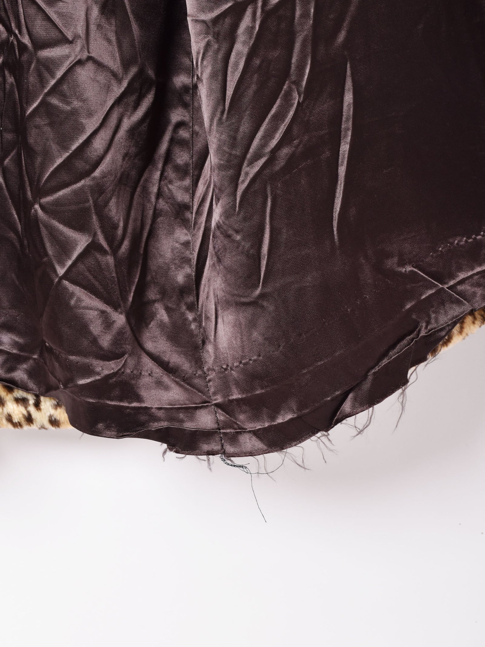 d*3様 Marvin Richards ヒョウ柄 レオパード フェイク ファー Marvin Richards レオパード フェイクファーコート – 古着屋Top