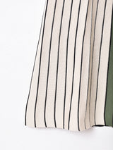 【2色展開】Meridian3色ストライプスカート
