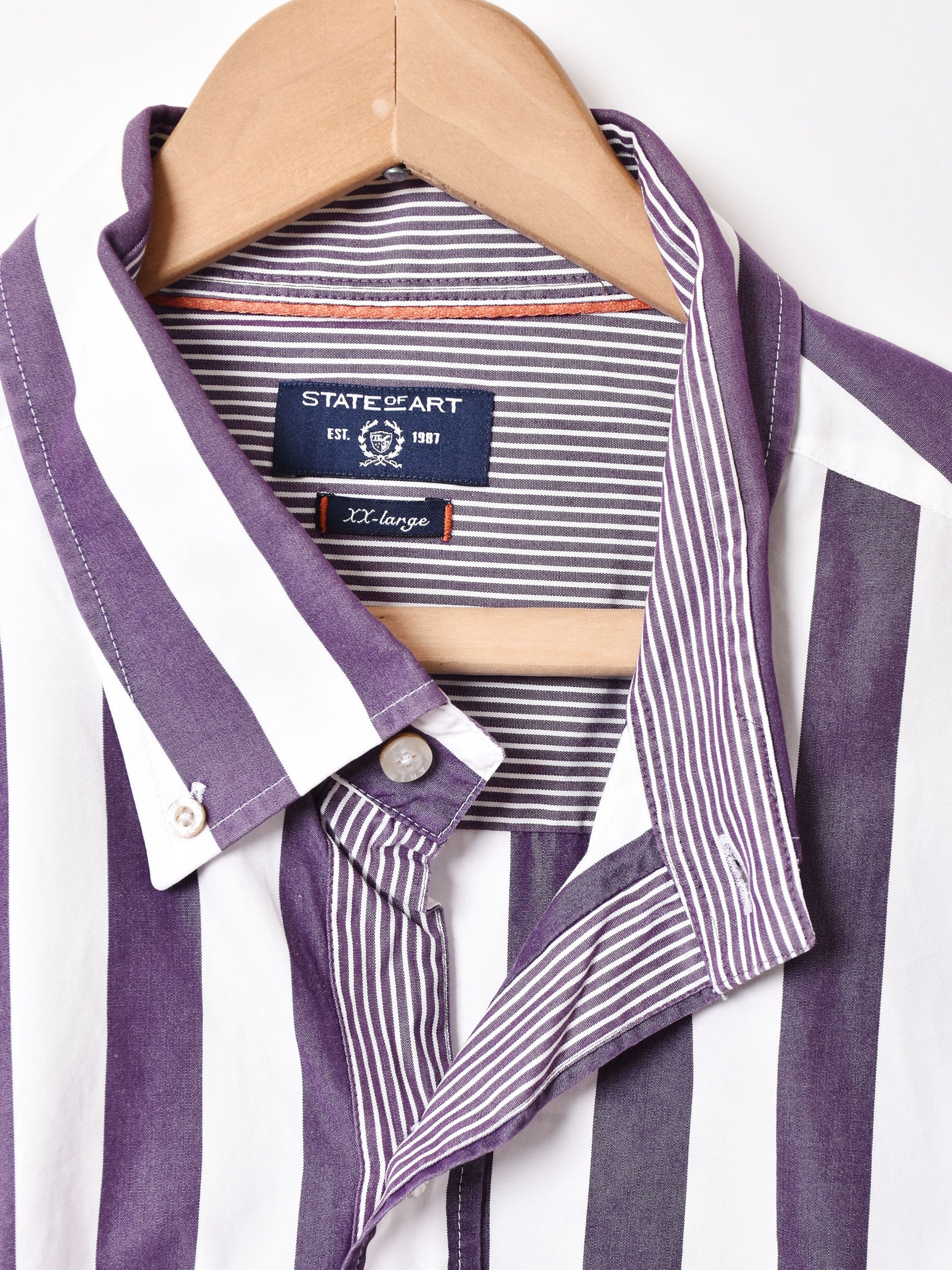 ワイドストライプ 長袖シャツ – 古着屋Top of the Hillのネット