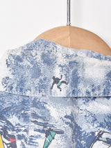 総柄 半袖シャツ