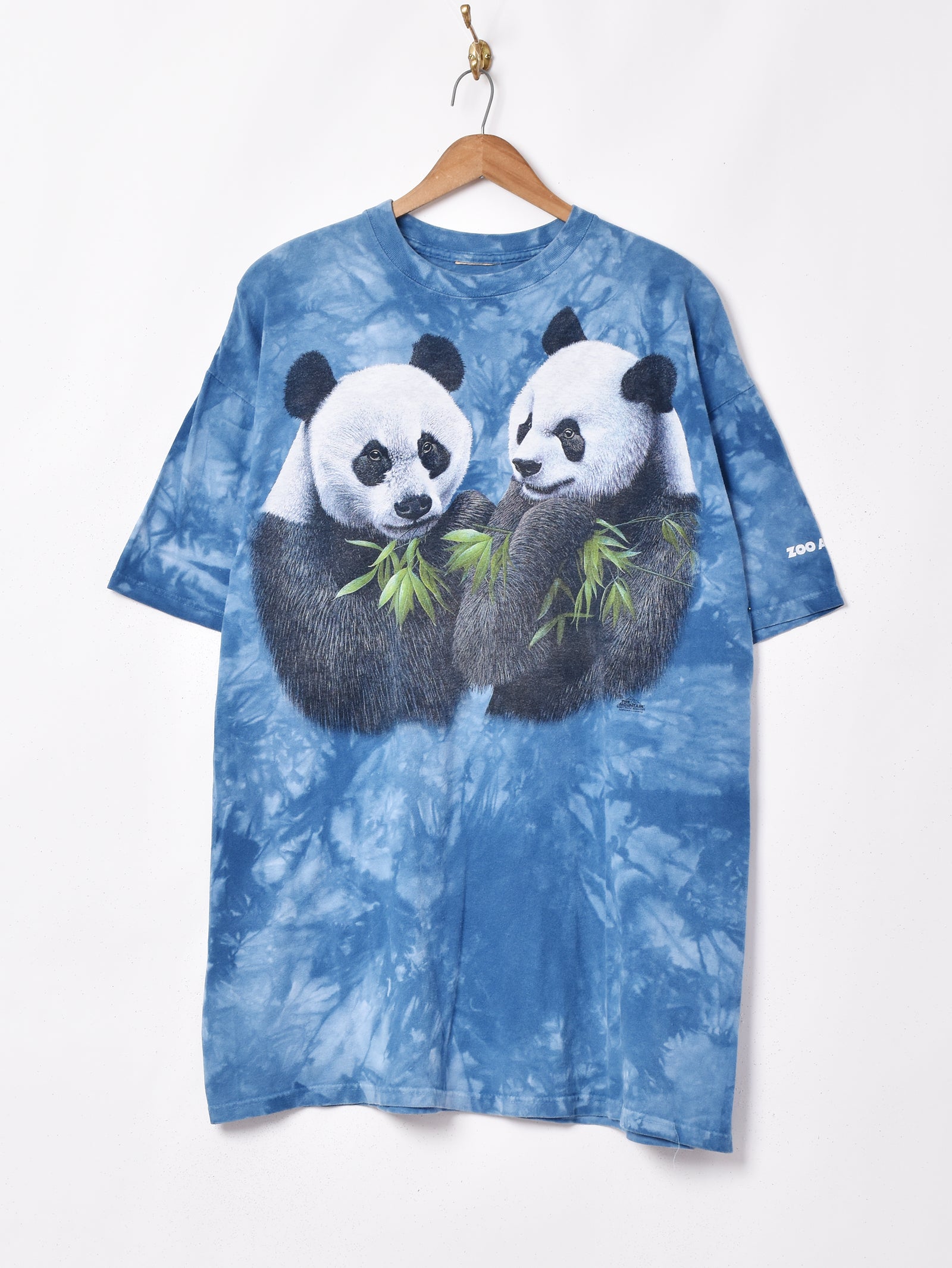 The Mountain タイダイ パンダプリントTシャツ – 古着屋Top of the