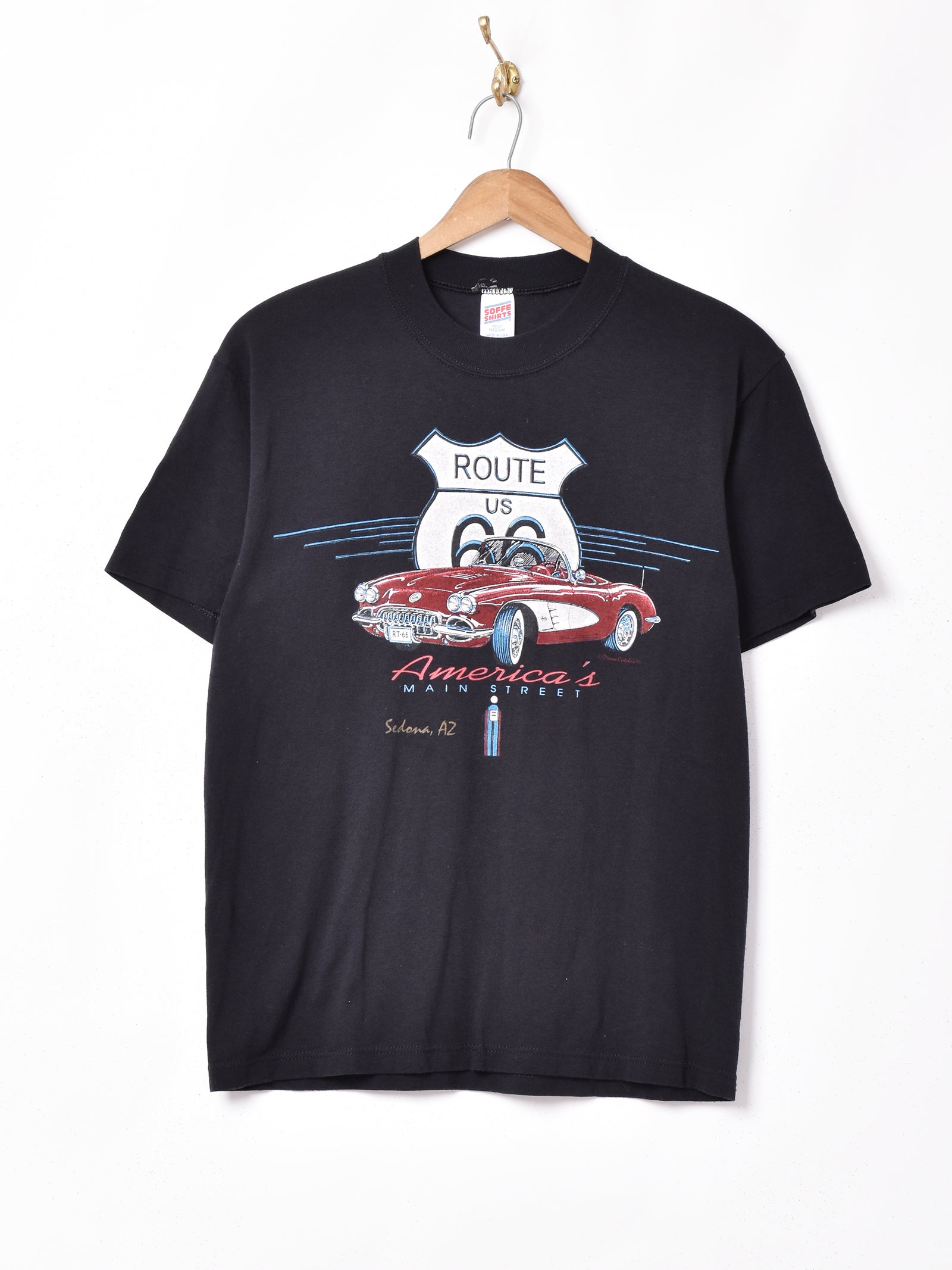 ROUTE66 クラシックカープリントTシャツ – 古着屋Top of the Hillのネット通販サイト