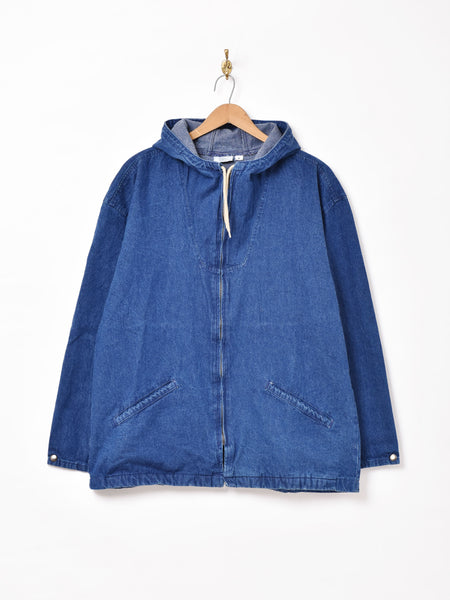 フード付きデニムジャケット – 古着屋Top of the Hillのネット通販サイト