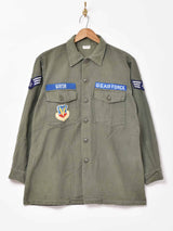 アメリカ軍コットンサテンユーティリティシャツ TAC