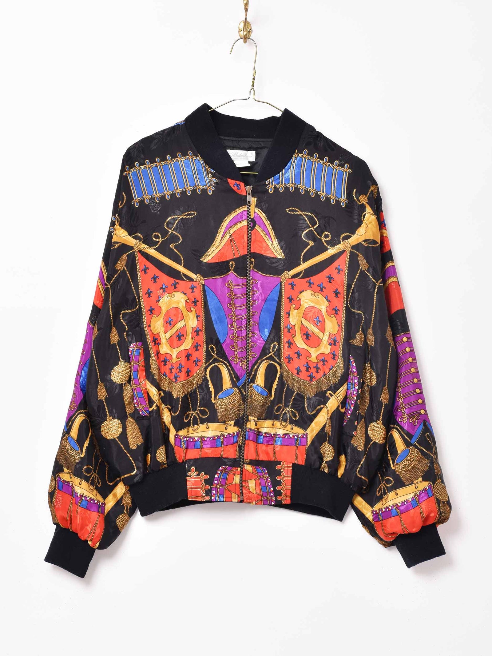 ナポレオンモチーフ 総柄ブルゾン – 古着屋Top of the Hillのネット