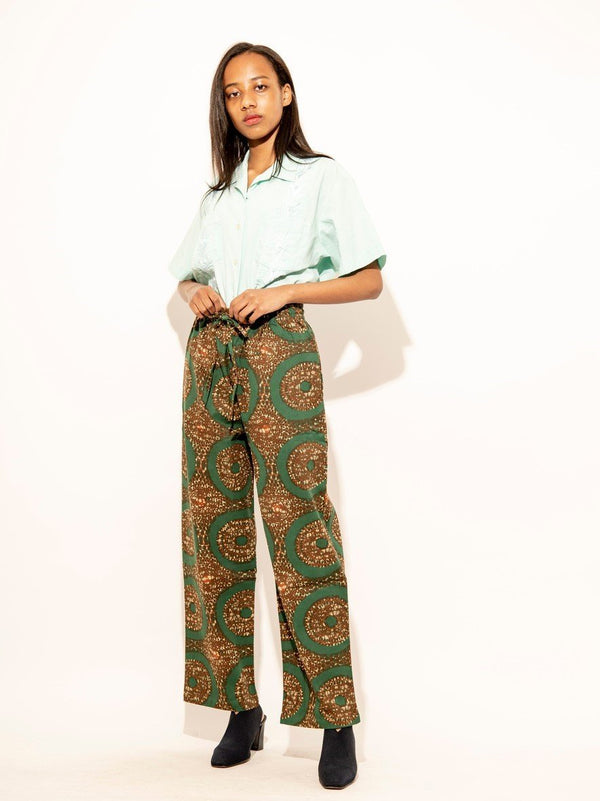 Batik print pants